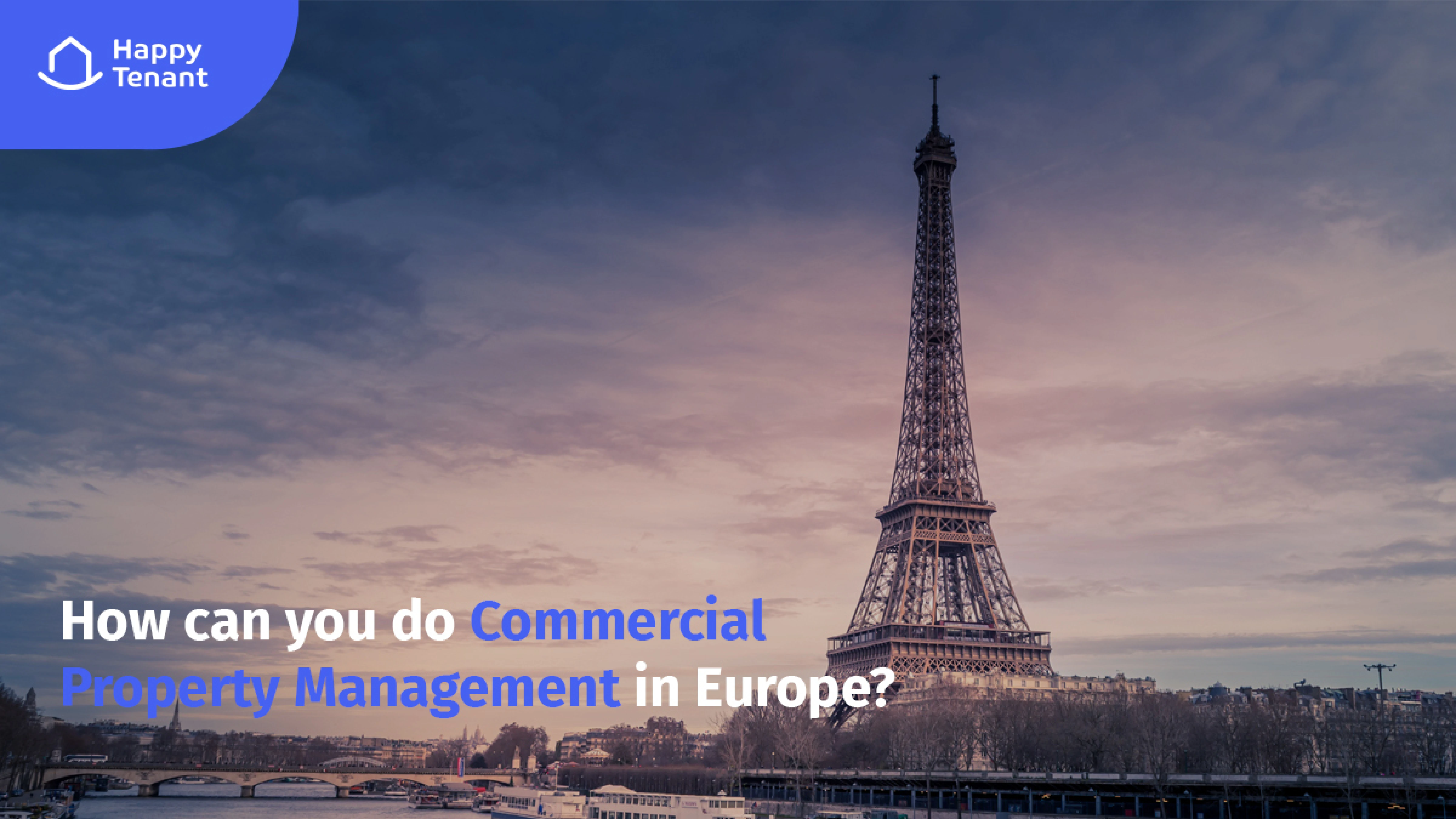 How can you do commercial property management in Europe?