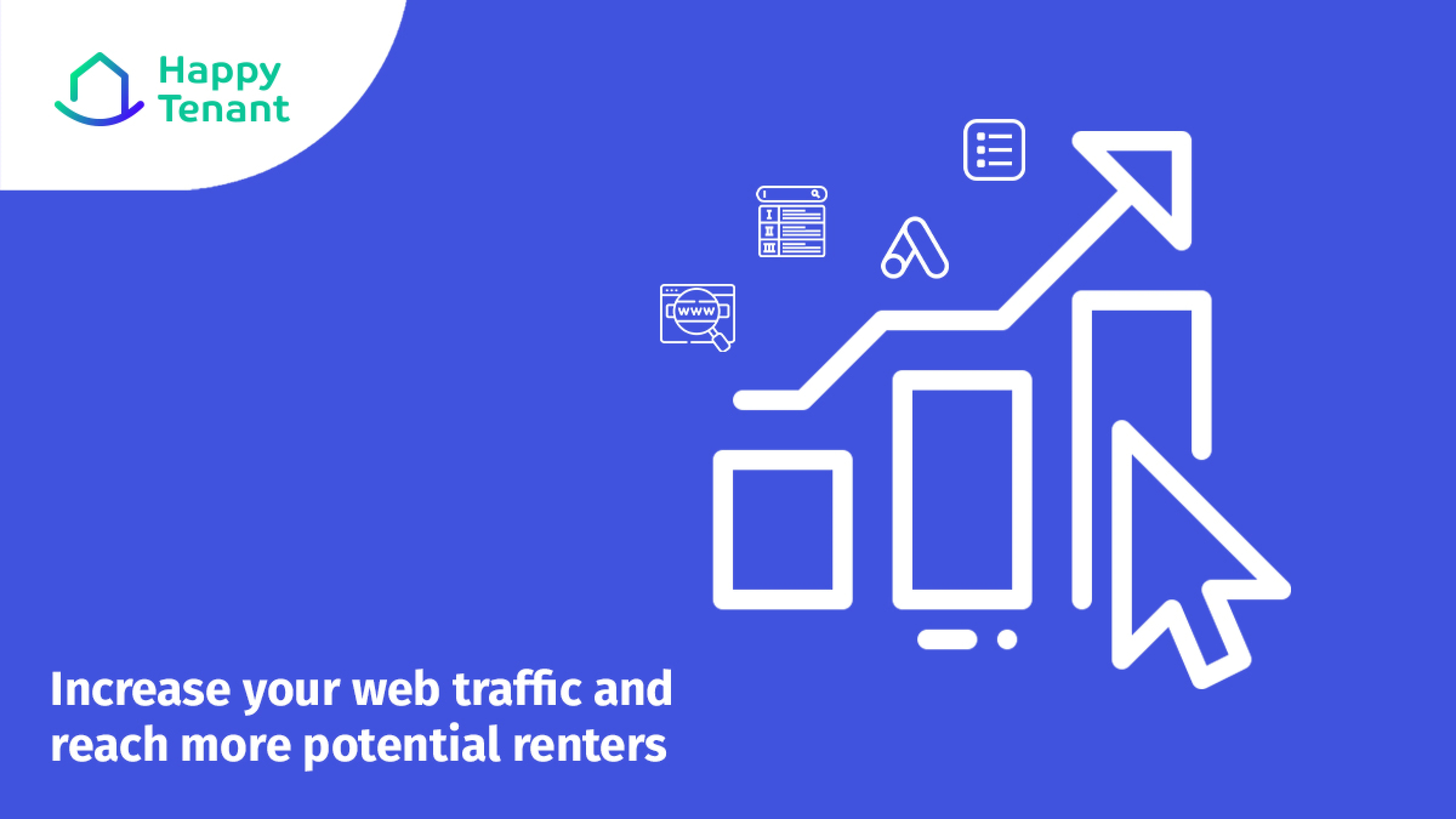 Increase your website traffic and reach more potential renters!