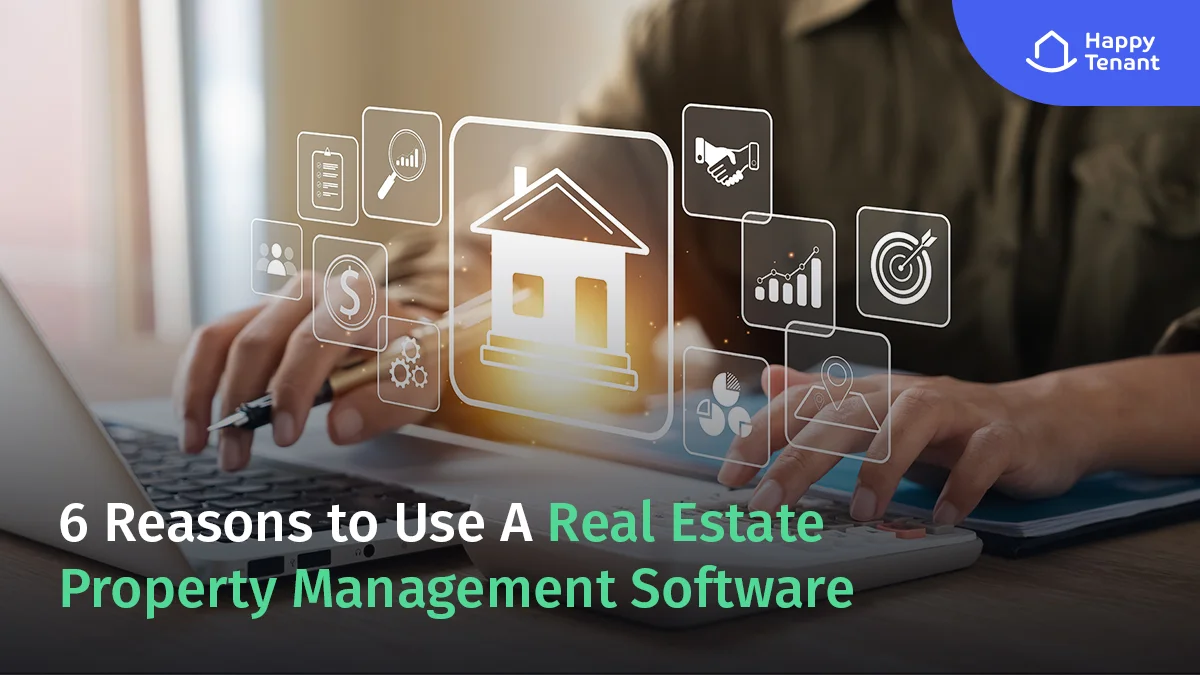 use of real estate property management software